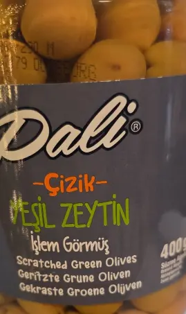 [GSAL102416842] Dali Scratched Green Olives 400 g