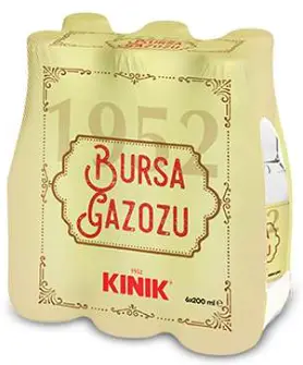 [GSAL101310560] Kınık Bursa Gazozu (6 x 200 ml)