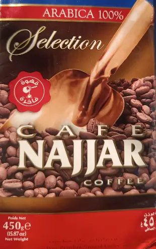 [GSAL101311187] Cafe Najjar Selection 100% Arabica Kaffee 450 g