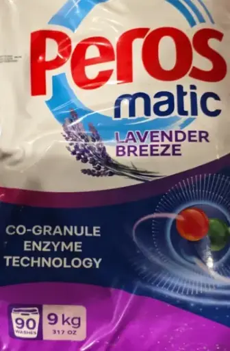 [GSAL101815260] Peros Matic Lavender Breeze Laundry Detergent 9 kg