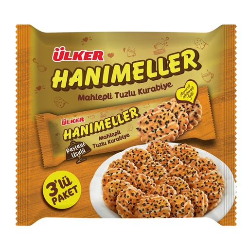 [GSAL102710874] Ülker Hanımeller Savory Mahlep Cookies 243 g