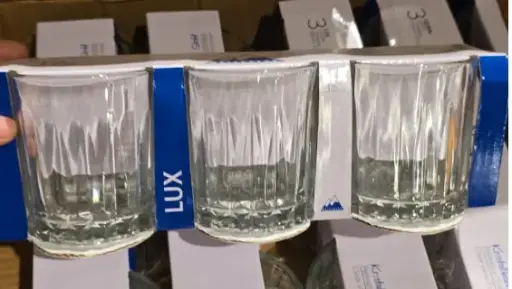 [GSAL102216321] Weissberg Lux Drinking Glasses – 3 Pieces