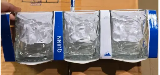 [GSAL102216322] Weissberg Quinn Glasses – 3 Pieces