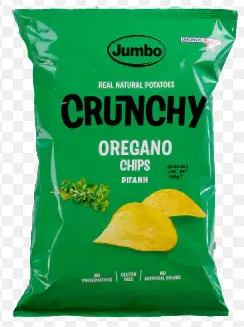 [GSAL102711573] Jumbo Crunchy Oregano Chips 90 g