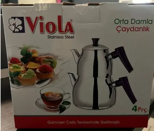 [GSAL102216325] Viola Medium Drop Teapot / Viola Medium Teapot Set