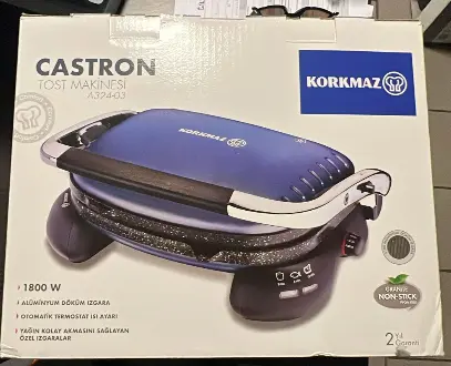 [GSAL102216328] Korkmaz Castron Contact Grill A324-03