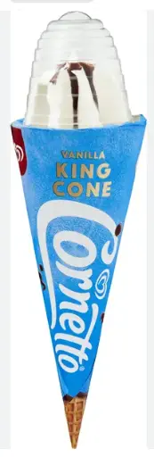 [GSAL102015249] Cornetto King Cone Vanille Eis 260 ml