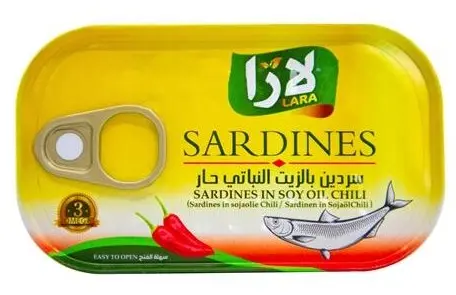 [GSAL1012101413] Lara Sardinen in Sojaöl Chili 125 g