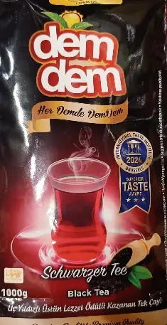 [GSAL101316582] Demdem Siyah Çay 1000 g