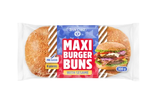 [GSAL101216012] ESAS Maxi Burgerbrötchen 4 Stück 300 g