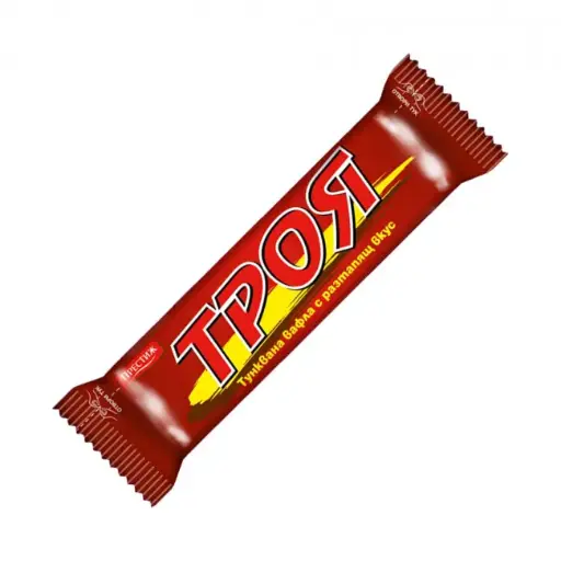 [GSAL102717106] Waffel Troya mit Kakaoglasur 28 g
