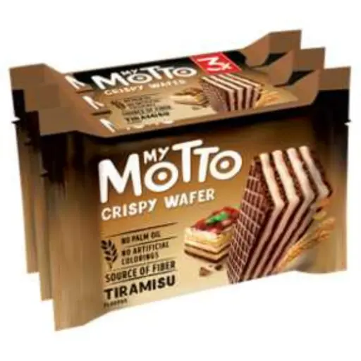 [GSAL102717127] My Motto Tiramisu Waffel 5er Pack 150 g