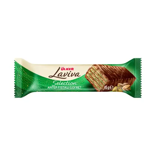 [GSAL102712594] Laviva Selection Pistachio Chocolate Coated Wafer 45 g