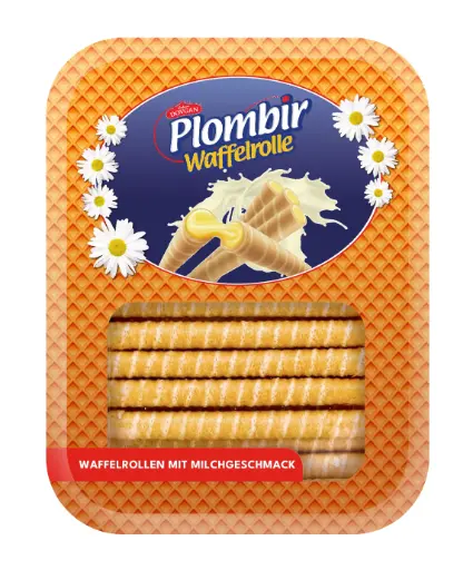 [GSAL102717342] Plombir Waffelrollen mit Milchgeschmack 400 g