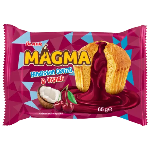 [GSAL102711441] Ülker Dankek Magma Hindistan Cevizli ve Vişneli 65 g